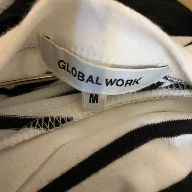 GLOBAL WORK(グローバルワーク)のオカリナ様専用　トップス　ボーダーT 重ね着　グローバルワーク レディースのトップス(カットソー(長袖/七分))の商品写真