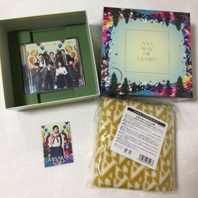 AAA WAY OF GLORY CD+DVD+グッズ 初回盤  新品