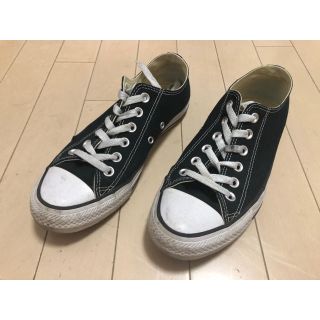 コンバース(CONVERSE)のコンバースオールスターローカットスニーカー＊黒 (スニーカー)