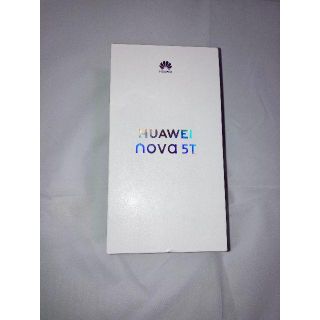 HUAWEI NOVA5T グルーバル版 6GB/128GB パーブル(スマートフォン本体)