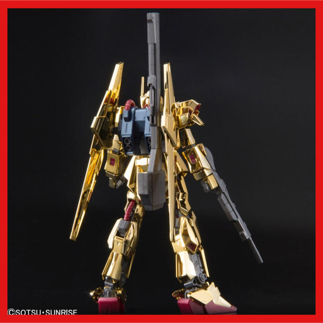 BANDAI(バンダイ)のHG 1/144 ガンダムベース限定 百式[ゴールドコーティング] エンタメ/ホビーのおもちゃ/ぬいぐるみ(プラモデル)の商品写真