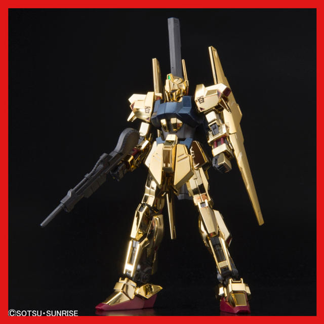 BANDAI(バンダイ)のHG 1/144 ガンダムベース限定 百式[ゴールドコーティング] エンタメ/ホビーのおもちゃ/ぬいぐるみ(プラモデル)の商品写真