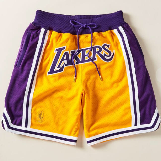 MITCHELL & NESS(ミッチェルアンドネス)のJUST DON x Mitchell&Ness LAKERS Shorts メンズのパンツ(ショートパンツ)の商品写真