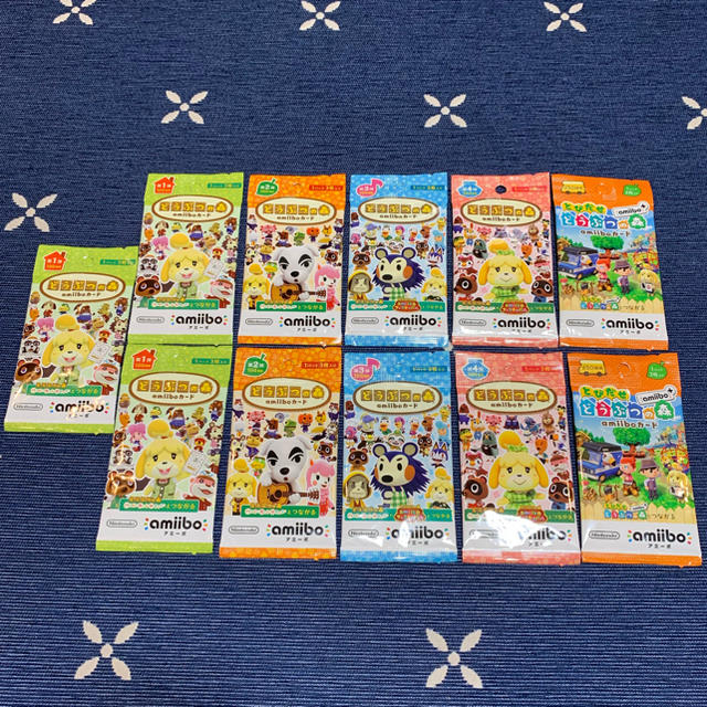 Nintendo Switch(ニンテンドースイッチ)のどうぶつの森 amiiboカード 11パック エンタメ/ホビーのトレーディングカード(Box/デッキ/パック)の商品写真