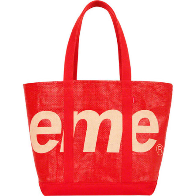 Supreme Raffia Tote Red シュプリーム トート バッグ