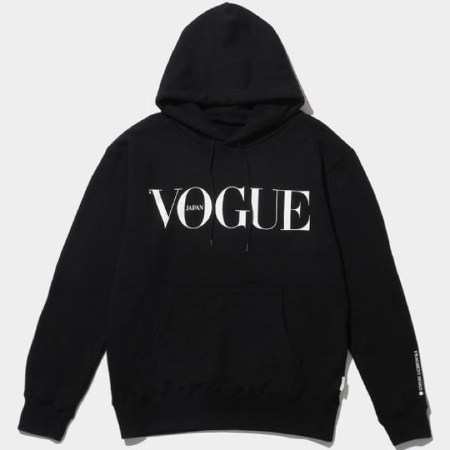 VOGUE JAPAN×FRAGMENT×THE CONVENI パーカー黒ＸＬ