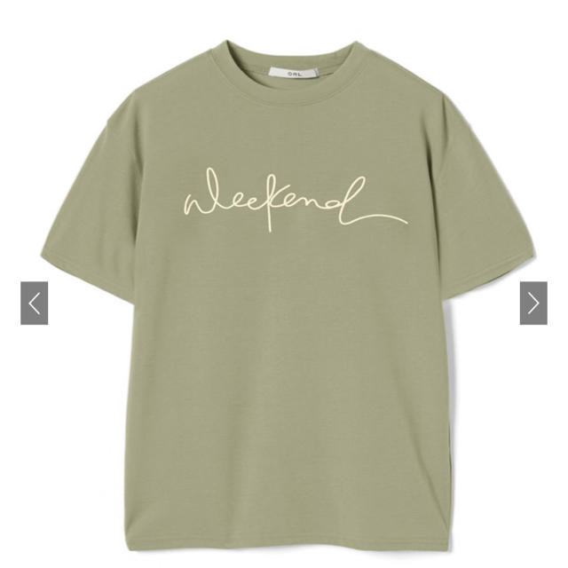 GRL(グレイル)のロゴクルーネックTシャツ   ２点セット レディースのトップス(Tシャツ(半袖/袖なし))の商品写真