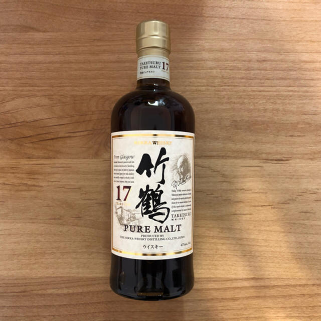 偉大な ニッカウヰスキー 竹鶴17年ピュアモルト - ウイスキー
