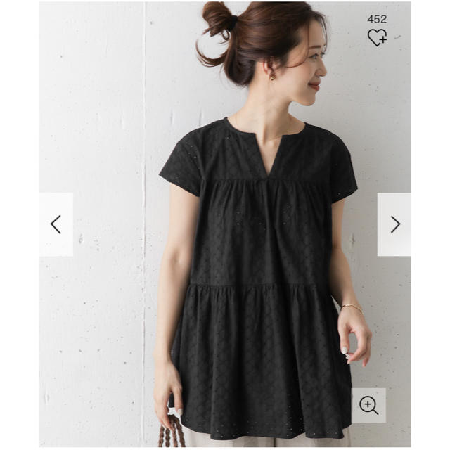 URBAN RESEARCH DOORS - 新品タグ付◉ カット刺繍ティアードチュニック