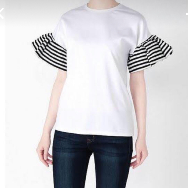 borders at balcony ラッフルTシャツ レディース トップス mizudo.com