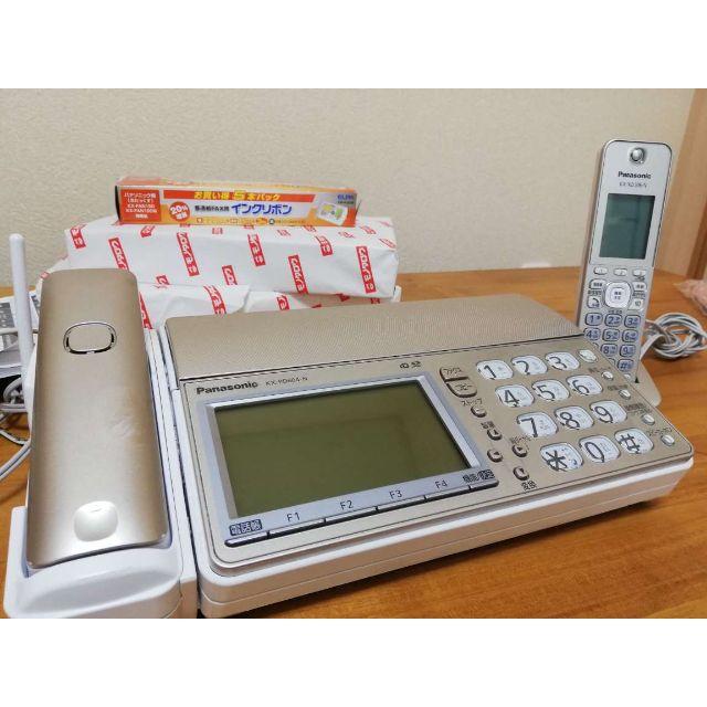 パナソニック  デジタルコードレスFAX電話　KX-PD604DW