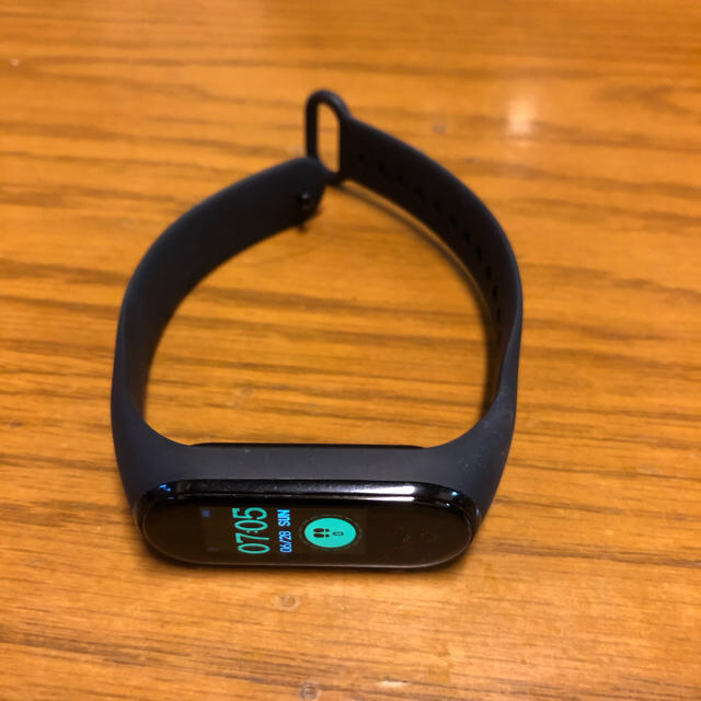 mi band4  スマートウォッチ　中古 メンズの時計(腕時計(デジタル))の商品写真