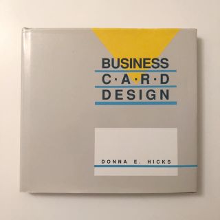 Business Card Design ドナ・E・ヒックス(洋書)