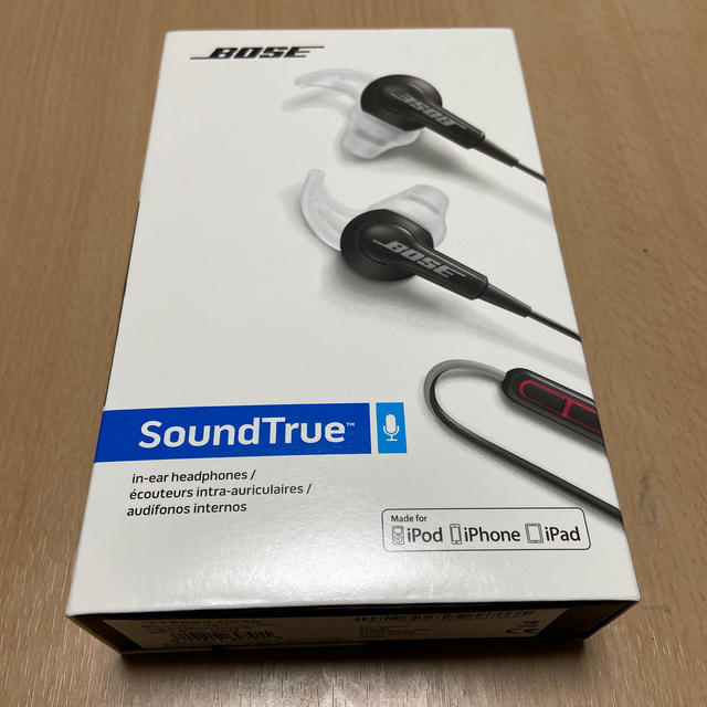 BOSE ポーズ SoundTrue カナル型イヤホン　black