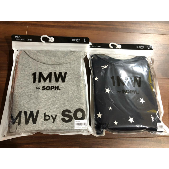 SOPH(ソフ)のGU SOPH コラボ Tシャツ Lサイズ２枚セット ジーユー ソフ メンズのトップス(Tシャツ/カットソー(半袖/袖なし))の商品写真