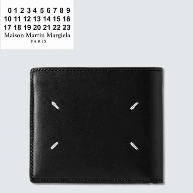 折り財布MAISON MARGIELA 4ステッチ レザー ウォレット