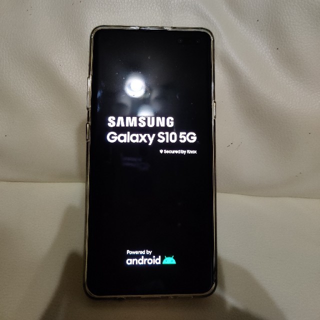 沸騰ブラドン - Galaxy Galaxy 256GB傷なし シルバー8GB 新品同様 5G S10 スマートフォン本体