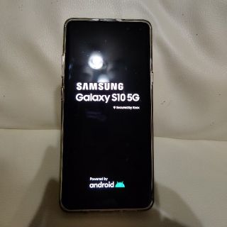 ギャラクシー(Galaxy)のGalaxy S10 5G 新品同様 シルバー8GB 256GB傷なし(スマートフォン本体)