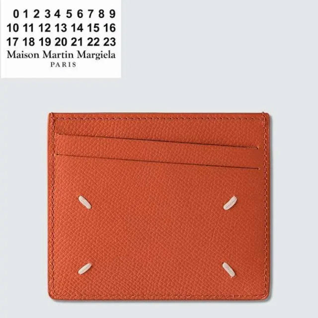 MAISON MARGIELA グレイニー レザー カードホルダー