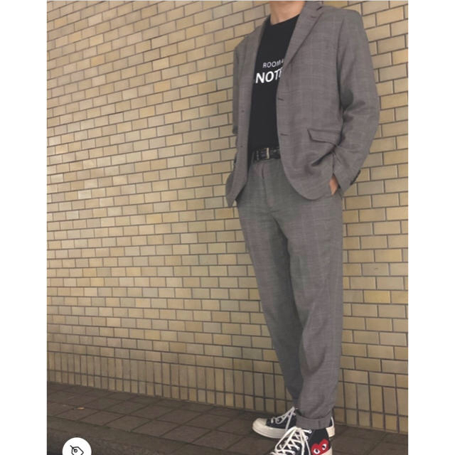 GU(ジーユー)の韓国　メンズ　セットアップ メンズのスーツ(セットアップ)の商品写真