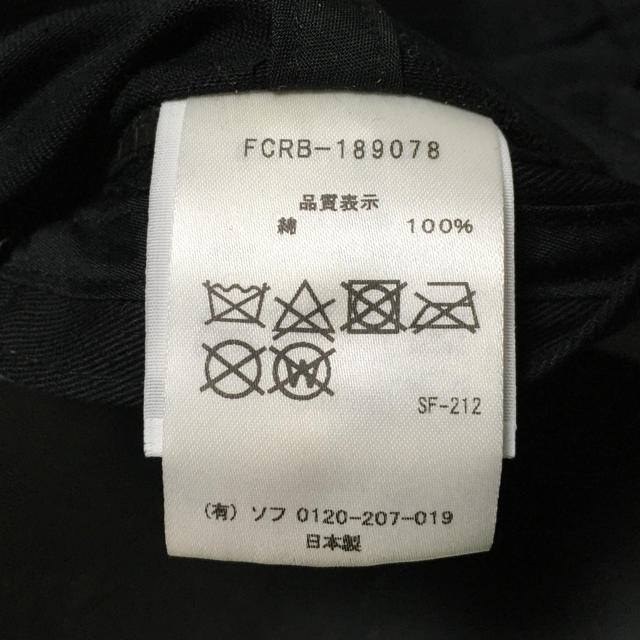 F.C.R.B.(エフシーアールビー)のまちゃ様　FCRB AUTHENTIC LOGO CAP メンズの帽子(キャップ)の商品写真