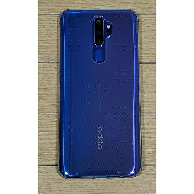 Rakuten(ラクテン)のOPPO A5 2020 楽天モバイル版 ブルー スマホ/家電/カメラのスマートフォン/携帯電話(スマートフォン本体)の商品写真