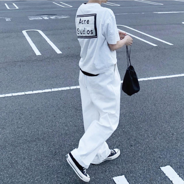 早割クーポン!パンツオクスン ok.soon×dickiesコラボ 2タックテーパードチノblack パンツ
