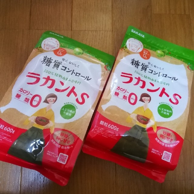 SARAYA(サラヤ)のもう少しだ頑張ろう‼️SARAYA ラカントS 顆粒 600g×2袋 食品/飲料/酒の食品(調味料)の商品写真