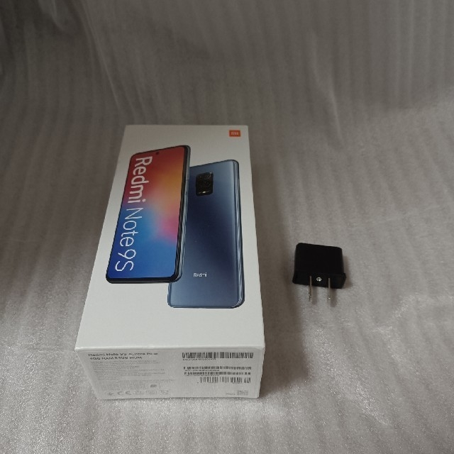 スマートフォン/携帯電話Xiaomi Redmi note 9s　グローバル版　青　4GB/64GB