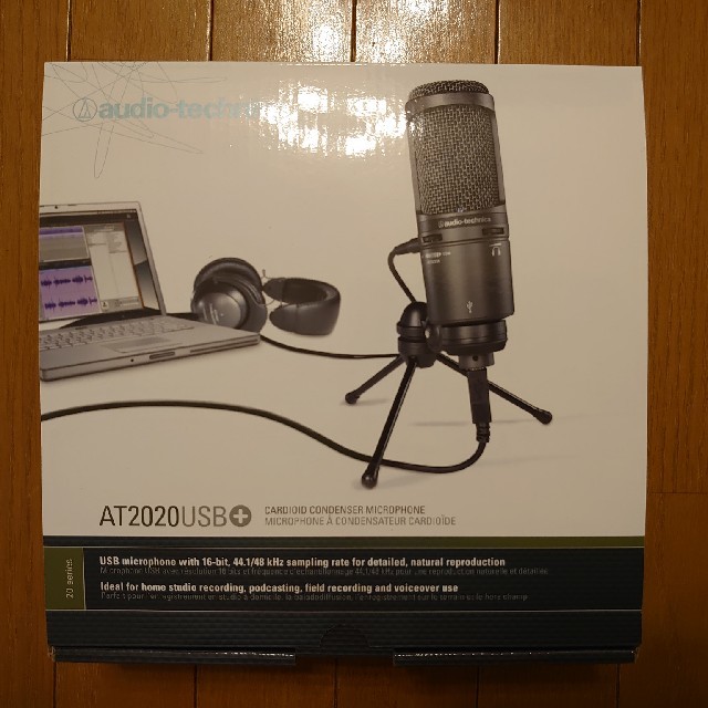 audio-technica AT2020USB+ コンデンサマイク