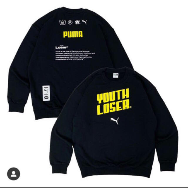 youthloser×PUMA コラボ　スウェット