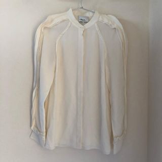 スリーワンフィリップリム(3.1 Phillip Lim)の美品スリーワンフィリップリム　ブラウス　シャツ　シルク(シャツ/ブラウス(長袖/七分))