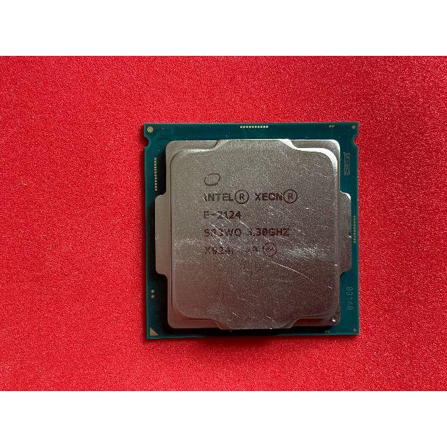 PCパーツ Intel CoffeeLake CPU Xeon E-2124, 1151