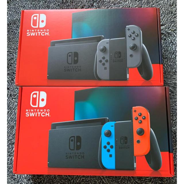 高い素材 Nintendo Switch - Switch 本体 新品未使用未開封 二台セット