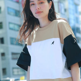 カンゴール(KANGOL)のKANGOL ビックシルエット　クレイジーパターンTシャツ(Tシャツ(半袖/袖なし))