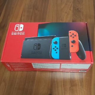 ニンテンドースイッチ(Nintendo Switch)の任天堂 ニンテンドーSwitch 本体 新品未使用 ネオンブルー ネオンレッド(家庭用ゲーム機本体)