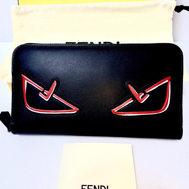 FENDI(フェンディ)の【新品未使用】FENDIフェンディ モンスター 長財布 高級 定価10万以上✨ メンズのファッション小物(長財布)の商品写真