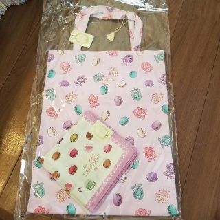 ラデュレ(LADUREE)のLADUREE  マカロントートバッグ&ハンカチ(トートバッグ)