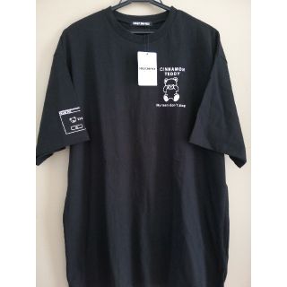 ハニーシナモン(Honey Cinnamon)のハニーシナモン　UFOキャッチャーT ブラック(Tシャツ(半袖/袖なし))