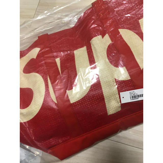 supreme raffia toteバッグ