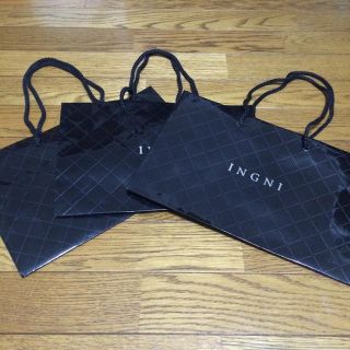 イング(INGNI)のINGNI★美品 キルティングショップ袋(ショップ袋)