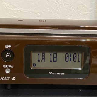 パイオニア(Pioneer)のPioneer コードレス留守番電話機(その他)