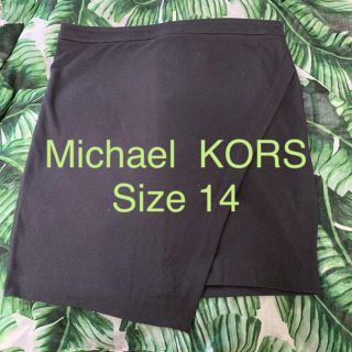 マイケルコース(Michael Kors)の【大きいサイズ】マイケルコース　ストレッチタイトスカート(ひざ丈スカート)