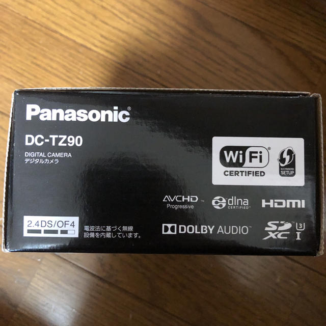 Panasonic(パナソニック)の【新品未開封】Panasonic LUMIX TZ DC-TZ90-S スマホ/家電/カメラのカメラ(コンパクトデジタルカメラ)の商品写真