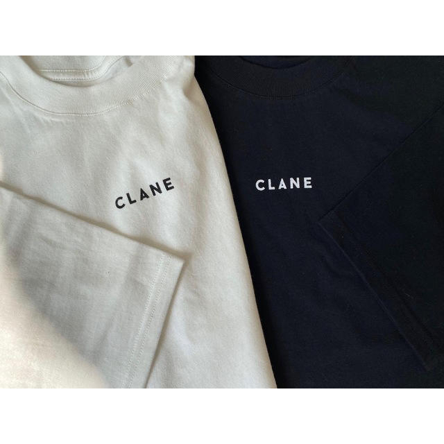 CLANE ロゴTシャツ ノベルティ 新品 ホワイト サイズ2の通販 by saku's ...