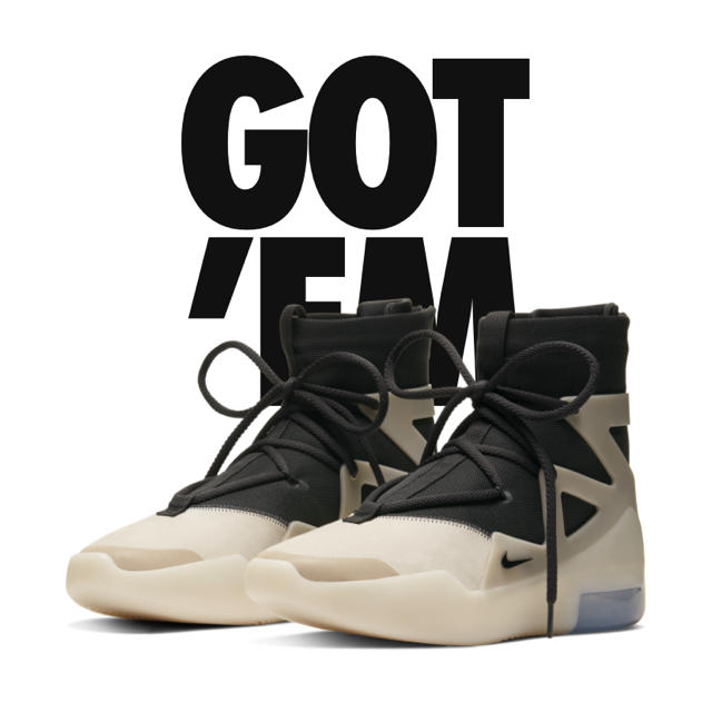 メンズNike air fear of god  string