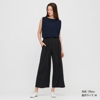 ユニクロ(UNIQLO)の専用❗️クレープジャージーワイドパンツ　XXL 大きいサイズ(その他)