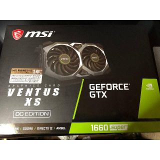 MSI GTX 1660 SUPER(PCパーツ)