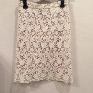 ジルスチュアート(JILLSTUART)のジルスチュアート レーススカート(ひざ丈スカート)