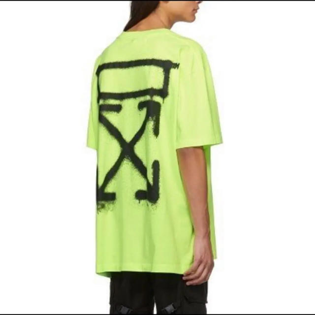 OFF-WHITE - 新品20SS OFF-WHITE スプレーペイントアロー オーバー